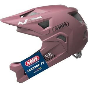 ABUS MTB-Helm YouDrop FF Fullface-Helm für Kinder und Jugendliche für den Einstieg in den Mountainbikesport mit abnehmbarem Kinnschutz Rot, Größe S ABUS MTB-Helm YouDrop FF Fullface-Helm für Kinder und Jugendliche für den Einstieg in den Mountainbikesport mit abnehmbarem Kinnschutz Rot, Größe S