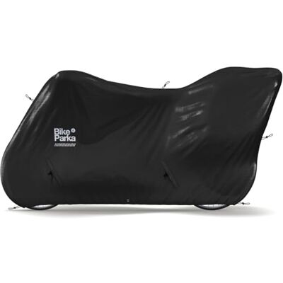 BikeParka Longtail Child Seats Fahrradabdeckung, Black, 210 x 130 cm BikeParka Longtail Child Seats Fahrradabdeckung, Black, 210 x 130 cm