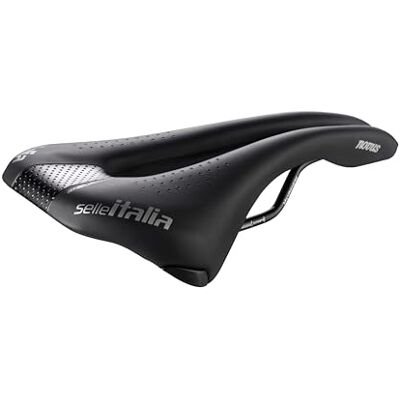 Selle Italia Novus Endurance TI 316 Superflow – Rennrad Sattel mit Gel Polsterung, Superflow Ausschnitt, TI 316 Titan Schienen Selle Italia Novus Endurance TI 316 Superflow – Rennrad Sattel mit Gel Polsterung, Superflow Ausschnitt, TI 316 Titan Schienen