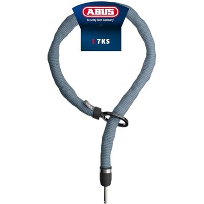 ABUS Einsteckkette Adaptor Chain Superior 7KS passend zum Rahmenschloss oder zur Alarmbox 2.0-7 mm Starke Stahlkette mit ovalem Loop Fahrradschloss für Fahrrad und E-Bike Länge 100 cm, blau ABUS Einsteckkette Adaptor Chain Superior 7KS passend zum Rahmenschloss oder zur Alarmbox 2.0-7 mm Starke Stahlkette mit ovalem Loop Fahrradschloss für Fahrrad und E-Bike Länge 100 cm, blau