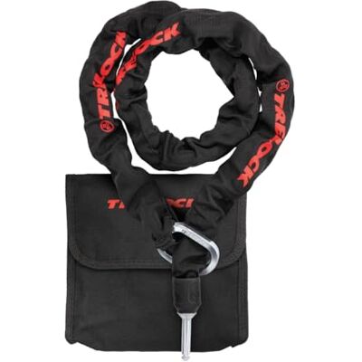 Trelock ZR 455 Einsteckkette – Länge 140 cm – Kettenglieder 8 mm – Für Rahmenschlösser – Inkl. Transporttasche Trelock ZR 455 Einsteckkette – Länge 140 cm – Kettenglieder 8 mm – Für Rahmenschlösser – Inkl. Transporttasche