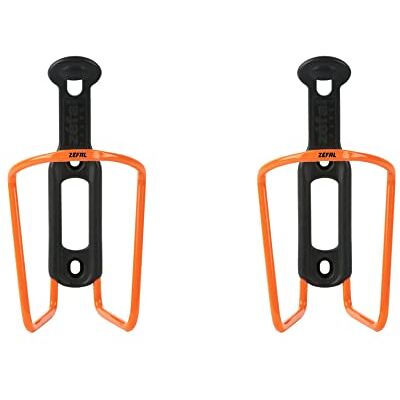 ZEFAL Pack Alu Plast 124 Flaschenhalter Fahrrad x 2 Aluminium Fahrradflaschenhalterung für alle Arten von Fahrrädern leicht und robust – Orange ZEFAL Pack Alu Plast 124 Flaschenhalter Fahrrad x 2 Aluminium Fahrradflaschenhalterung für alle Arten von Fahrrädern leicht und robust – Orange