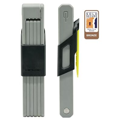 Hiplok SWITCH 105, Faltschloss, Unisex, LIGHT GREY, 105 cm Schließumfang Hiplok SWITCH 105, Faltschloss, Unisex, LIGHT GREY, 105 cm Schließumfang