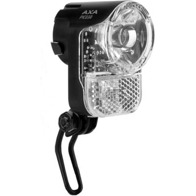 AXA Pico 30 Switch, Fahrradlicht Vorne Dynamo, 30 Lux Fahrrad Scheinwerfer, LED Frontlicht, 50 m Sichtweite, 3.000 m gesehen Werden, Integrierter Reflektor, Schwarz AXA Pico 30 Switch, Fahrradlicht Vorne Dynamo, 30 Lux Fahrrad Scheinwerfer, LED Frontlicht, 50 m Sichtweite, 3.000 m gesehen Werden, Integrierter Reflektor, Schwarz