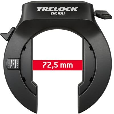 Trelock RS 561 Naz Rahmenschloss – Schlüssel Nicht abziehbar – Quadratischer gehärteter Stahlbügel – Sicherheitsstufe 15 Trelock RS 561 Naz Rahmenschloss – Schlüssel Nicht abziehbar – Quadratischer gehärteter Stahlbügel – Sicherheitsstufe 15