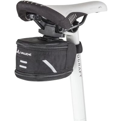 VAUDE Sattetasche Tool M, mit Volumenerweiterung, und Klett-Befestigung, Black, Einheitsgröße VAUDE Sattetasche Tool M, mit Volumenerweiterung, und Klett-Befestigung, Black, Einheitsgröße