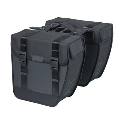 Basil Doppeltasche Tour Waterproof MIK schwarz, 28 ltr, 14x29x30cm, MIK, 18213 Basil Doppeltasche Tour Waterproof MIK schwarz, 28 ltr, 14x29x30cm, MIK, 18213