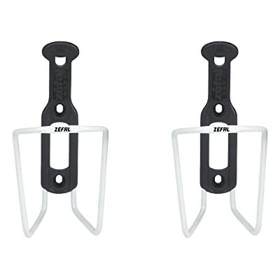 ZEFAL Pack Alu Plast 124 Doppelpack Fahrradflaschenhalter Aluminium-Flaschenhalter für alle Arten von Fahrrädern leicht und robust Weiß, Weiss ZEFAL Pack Alu Plast 124 Doppelpack Fahrradflaschenhalter Aluminium-Flaschenhalter für alle Arten von Fahrrädern leicht und robust Weiß, Weiss