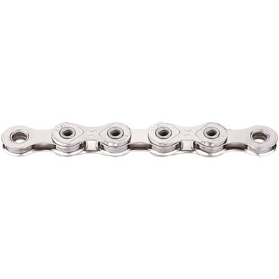 KMC Fahrradkette, 12-fach, gewachst, 126 Glieder, Shimano kompatibel, inkl Missinglink, X12L silber KMC Fahrradkette, 12-fach, gewachst, 126 Glieder, Shimano kompatibel, inkl Missinglink, X12L silber