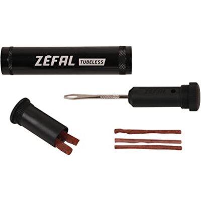 ZEFAL Tubeless Repair Tool Tubeless Reparaturset für Fahrrad Schnelle und einfache Reifenreparatur unterwegs, Kompaktes Reparaturwerkzeug für Tubeless-Reifen ZEFAL Tubeless Repair Tool Tubeless Reparaturset für Fahrrad Schnelle und einfache Reifenreparatur unterwegs, Kompaktes Reparaturwerkzeug für Tubeless-Reifen