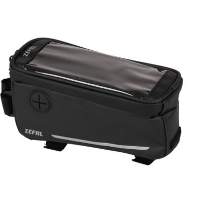ZEFAL Console Pack T1 Rahmentasche mit integrierter Smartphone-Halterung schwarz, 185x90x95mm, 0,8 L , Oberrohrtasche fürs Fahrrad Universal ZEFAL Console Pack T1 Rahmentasche mit integrierter Smartphone-Halterung schwarz, 185x90x95mm, 0,8 L , Oberrohrtasche fürs Fahrrad Universal