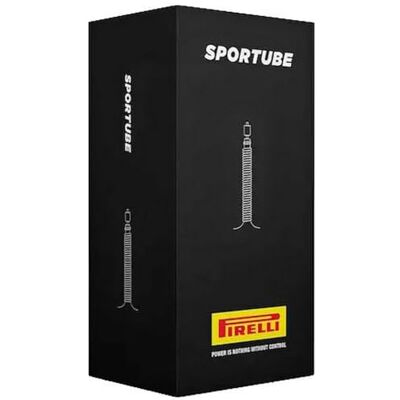 Pirelli SportTUBE 622/700 Presta 60mm Reifengröße 23/30-622 Fahrradschlauch, Schwarz Pirelli SportTUBE 622/700 Presta 60mm Reifengröße 23/30-622 Fahrradschlauch, Schwarz
