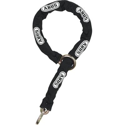 ABUS Kette 12KS loop Motorradschloss-Kette mit Loop 12 starke Kette 250 cm Länge, Schwarz ABUS Kette 12KS loop Motorradschloss-Kette mit Loop 12 starke Kette 250 cm Länge, Schwarz