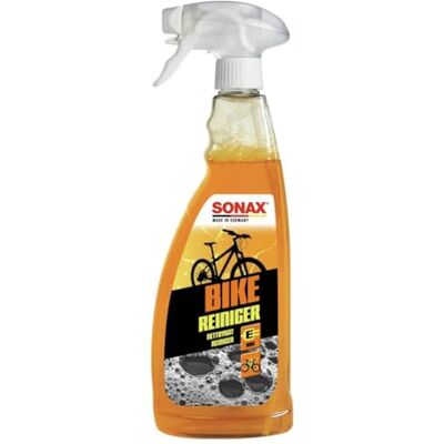 SONAX BIKE Reiniger (750 ml) Fahrradreiniger für Aluminium, Mattlacke, Carbon- & Kunststoffoberflächen, reinigt Kette & Zahnkränze, auch für E-Bikes SONAX BIKE Reiniger (750 ml) Fahrradreiniger für Aluminium, Mattlacke, Carbon- & Kunststoffoberflächen, reinigt Kette & Zahnkränze, auch für E-Bikes