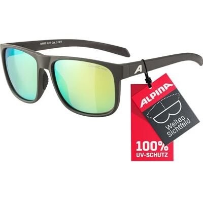 ALPINA NACAN III Verzerrungsfreie und Bruchsichere Sonnenbrille Mit 100% UV-Schutz Für Erwachsene, coffee-grey matt, One Size ALPINA NACAN III Verzerrungsfreie und Bruchsichere Sonnenbrille Mit 100% UV-Schutz Für Erwachsene, coffee-grey matt, One Size