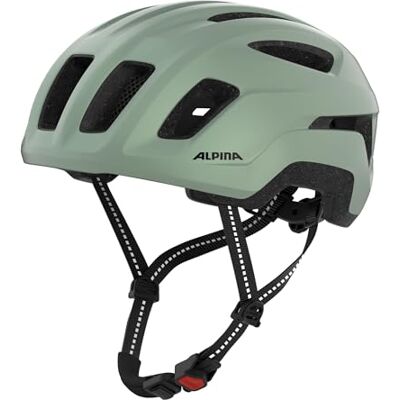 ALPINA Paranus Urban Fahrradhelm mit LED-Rücklicht, Leichter Hi-EPS-Innenschale, großer Belüftung, individuell einstellbar und integriertes Insektennetz ALPINA Paranus Urban Fahrradhelm mit LED-Rücklicht, Leichter Hi-EPS-Innenschale, großer Belüftung, individuell einstellbar und integriertes Insektennetz
