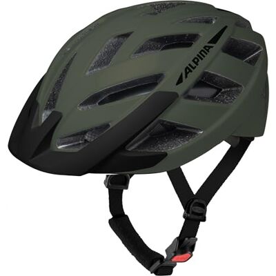 ALPINA Panoma 3.0 individuell anpassbarer & gut belüfteter Tourenrad-Helm, optionalen LED-Licht, für Erwachsene, Olive matt, 56-59 cm ALPINA Panoma 3.0 individuell anpassbarer & gut belüfteter Tourenrad-Helm, optionalen LED-Licht, für Erwachsene, Olive matt, 56-59 cm