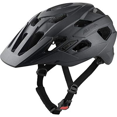 ALPINA ANZANA Optimal Anpassbarer, Leichter & Sicherer Fahrradhelm Mit Fliegennetz & Nachrüstbarem LED Für Erwachsene, Black matt, M (52-57 cm) ALPINA ANZANA Optimal Anpassbarer, Leichter & Sicherer Fahrradhelm Mit Fliegennetz & Nachrüstbarem LED Für Erwachsene, Black matt, M (52-57 cm)