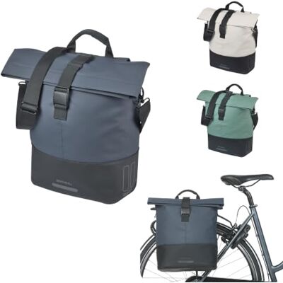 Basil Cove Fahrradtasche MIK Hooks inkl. 14-16L Wasserfest Blau Basil Cove Fahrradtasche MIK Hooks inkl. 14-16L Wasserfest Blau