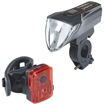 Prophete Fahrrad LED Akku-Beleuchtungsset – 70 Lux Scheinwerfer mit OSRAM LEDs, USB-C Wiederaufladbar, StVZO Zugelassen, Werkzeugfreie Montage, Wasserdicht nach IPX4 Prophete Fahrrad LED Akku-Beleuchtungsset – 70 Lux Scheinwerfer mit OSRAM LEDs, USB-C Wiederaufladbar, StVZO Zugelassen, Werkzeugfreie Montage, Wasserdicht nach IPX4