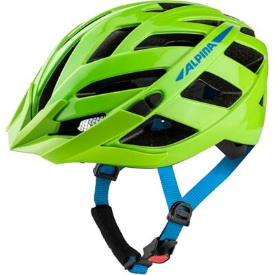 ALPINA Panoma 3.0 individuell anpassbarer & gut belüfteter Tourenrad-Helm, optionalen LED-Licht, für Erwachsene, Green-Blue Gloss, 52-57 cm ALPINA Panoma 3.0 individuell anpassbarer & gut belüfteter Tourenrad-Helm, optionalen LED-Licht, für Erwachsene, Green-Blue Gloss, 52-57 cm