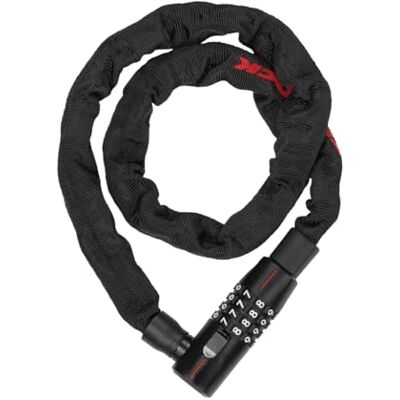Trelock BC 280 Code Kettenschloss – Länge 85 cm – Kettenglieder 5 mm – Sicherheitsstufe 6 – Frei einstellbarer Code Trelock BC 280 Code Kettenschloss – Länge 85 cm – Kettenglieder 5 mm – Sicherheitsstufe 6 – Frei einstellbarer Code