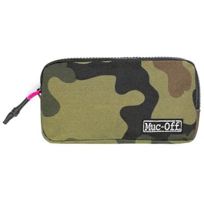 Muc-Off Essentials Fahrradtasche – Robuster 900D Polyester Stoff Camo – Fahrrad Zubehör zur Aufbewahrung mit Reißverschluss – Fahrrad Tasche für Ersatzschläuche, Reifenheber, Schlüssel und Handy Muc-Off Essentials Fahrradtasche – Robuster 900D Polyester Stoff Camo – Fahrrad Zubehör zur Aufbewahrung mit Reißverschluss – Fahrrad Tasche für Ersatzschläuche, Reifenheber, Schlüssel und Handy