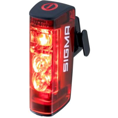 Sigma Hiro 50 StVZO- konformes LED-Fahrradrücklicht USB-C Inkl. Bremslichtfunktion mit Notbremslicht bis zu 11 Stunden Akkulaufzeit Sigma Hiro 50 StVZO- konformes LED-Fahrradrücklicht USB-C Inkl. Bremslichtfunktion mit Notbremslicht bis zu 11 Stunden Akkulaufzeit