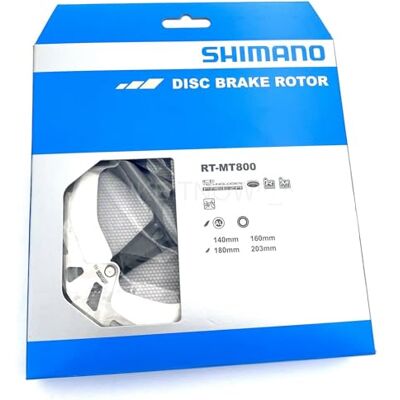 Shimano Deore XT Bremsscheibe Silber 180 mm Shimano Deore XT Bremsscheibe Silber 180 mm