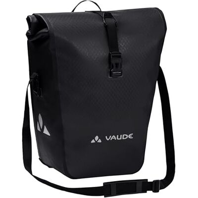 VAUDE Fahrradtasche für Gepäckträger Aqua Back Single 1 x 24 L, Hinterradtasche wasserdicht, Fahrrad Gepäckträgertasche hinten, einfache Befestigung – Made in Germany, black VAUDE Fahrradtasche für Gepäckträger Aqua Back Single 1 x 24 L, Hinterradtasche wasserdicht, Fahrrad Gepäckträgertasche hinten, einfache Befestigung – Made in Germany, black