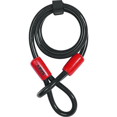 ABUS Schlaufenkabel Cobra 12 Stahlseil mit Kunststoff ummantelt Sicherung für Fahrrad- und Motorrad-Zubehör 1,2 Meter lang, 12 mm stark ABUS Schlaufenkabel Cobra 12 Stahlseil mit Kunststoff ummantelt Sicherung für Fahrrad- und Motorrad-Zubehör 1,2 Meter lang, 12 mm stark