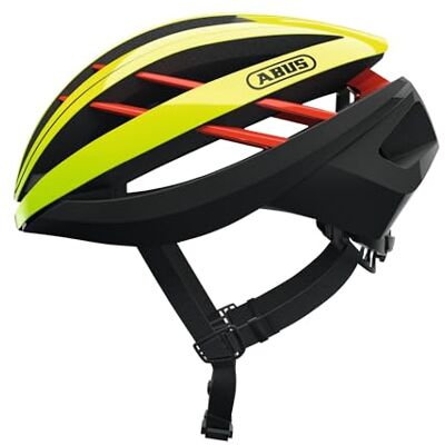 ABUS Rennradhelm Aventor Fahrradhelm für professionellen Radsport Gute Ventilationseigenschaften für Damen und Herren Gelb, Größe S ABUS Rennradhelm Aventor Fahrradhelm für professionellen Radsport Gute Ventilationseigenschaften für Damen und Herren Gelb, Größe S