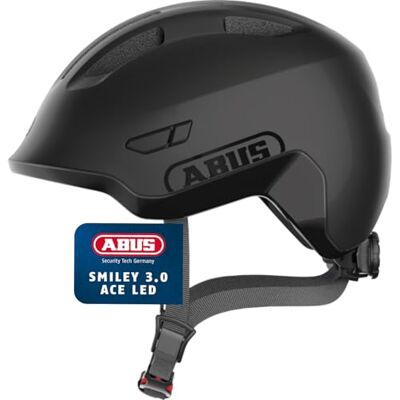 ABUS Kinderhelm Smiley 3.0 ACE LED Fahrradhelm mit Licht ABUS Kinderhelm Smiley 3.0 ACE LED Fahrradhelm mit Licht