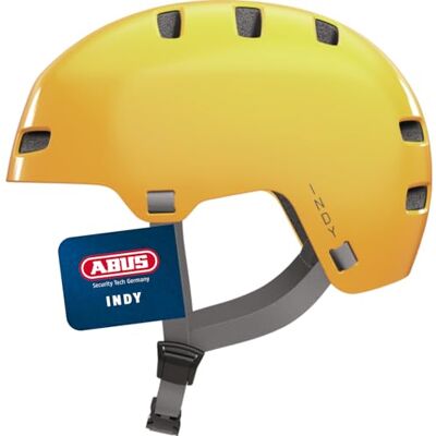 ABUS Fahrradhelm INDY Dirt-Helm für Dirt, Skate, Slope und MTB mit optimierter Stoßdämpfung für Jugendliche und Erwachsene Größe L, Gelb ABUS Fahrradhelm INDY Dirt-Helm für Dirt, Skate, Slope und MTB mit optimierter Stoßdämpfung für Jugendliche und Erwachsene Größe L, Gelb