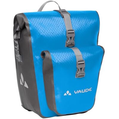 VAUDE Fahrradtasche für Gepäckträger Aqua Back Plus Single 1 x 25 L in blau, Hinterradtasche wasserdicht, Fahrrad Gepäckträgertasche hinten, einfache Befestigung – Made in Germany VAUDE Fahrradtasche für Gepäckträger Aqua Back Plus Single 1 x 25 L in blau, Hinterradtasche wasserdicht, Fahrrad Gepäckträgertasche hinten, einfache Befestigung – Made in Germany