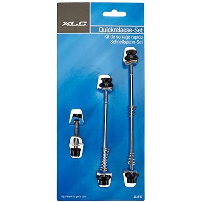 XLC Unisex, Schnellspannset, Schwarz, 10 x 3 x 7 cm XLC Unisex, Schnellspannset, Schwarz, 10 x 3 x 7 cm