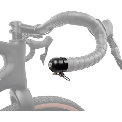 M-Wave 2in1 Fahrradklingel als Lenkerstopfen, 22,2 mm, Fahrrad Glocke als Lenker Endkappe, Miniklingel Bella DBX von M-Wave 2in1 Fahrradklingel als Lenkerstopfen, 22,2 mm, Fahrrad Glocke als Lenker Endkappe, Miniklingel Bella DBX von