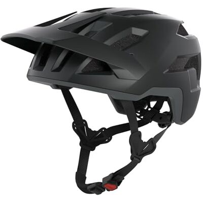 ALPINA Taunus leicht, tiefer Schutz an Schläfen und Hinterkopf, großes Belüftungssystem, integriertes Insektennetz, für Erwachsene, Black-Grey matt, S (52-56 cm) ALPINA Taunus leicht, tiefer Schutz an Schläfen und Hinterkopf, großes Belüftungssystem, integriertes Insektennetz, für Erwachsene, Black-Grey matt, S (52-56 cm)