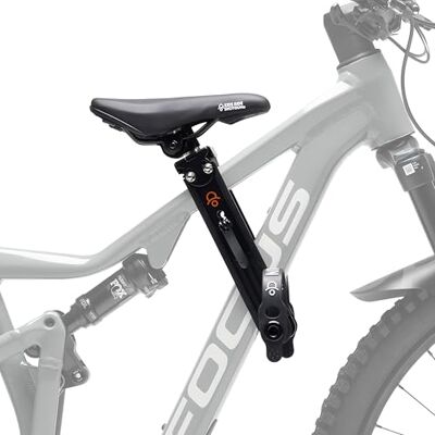 SHOTGUN Kids Ride – Kindersitz – Frontmontage, Für Kinder von 2 bis 5 Jahren, Passt auf die meisten modernen Erwachsenen-Mountainbikes, Verstellbar für Komfort SHOTGUN Kids Ride – Kindersitz – Frontmontage, Für Kinder von 2 bis 5 Jahren, Passt auf die meisten modernen Erwachsenen-Mountainbikes, Verstellbar für Komfort