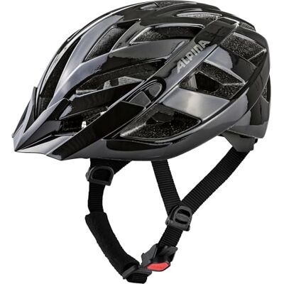 ALPINA PANOMA Classic Leichter, Optimal Belüfteter Touren Fahrradhelm Mit Optionalen LED-Licht Für Erwachsene, Black Gloss, S (52-57 cm) ALPINA PANOMA Classic Leichter, Optimal Belüfteter Touren Fahrradhelm Mit Optionalen LED-Licht Für Erwachsene, Black Gloss, S (52-57 cm)
