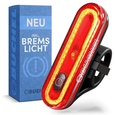 Büchel Fahrrad Rücklicht LED I Aufladbar I StVZO zugelassen I Rücklicht Fahrrad, Rücklicht Ebike, Fahrradlicht hinten, Fahrrad rücklicht led Büchel Fahrrad Rücklicht LED I Aufladbar I StVZO zugelassen I Rücklicht Fahrrad, Rücklicht Ebike, Fahrradlicht hinten, Fahrrad rücklicht led
