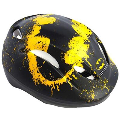 VOLARE Batman Fahrradhelm Kinder Fahrrad Zubehör Outdoor Spielzeug Gr. 52-56 cm DC Comics Helm ab 3 Jahre Superhelden VOLARE Batman Fahrradhelm Kinder Fahrrad Zubehör Outdoor Spielzeug Gr. 52-56 cm DC Comics Helm ab 3 Jahre Superhelden