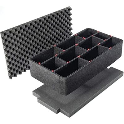 PELI Case 1510 TrekPak Divider System Divider Set, Black, Schwarz, passend für case 1510 PELI Case 1510 TrekPak Divider System Divider Set, Black, Schwarz, passend für case 1510