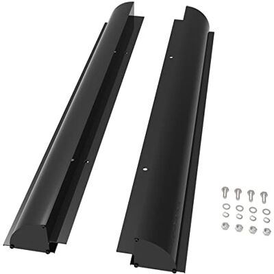 enjoy solar Solarmodul Aluminium 670mm Halterung, Haltespoiler Dachführung in Schwarz mit vorgebohrten Löchern, ideal für Wohnmobile Caraven Boot enjoy solar Solarmodul Aluminium 670mm Halterung, Haltespoiler Dachführung in Schwarz mit vorgebohrten Löchern, ideal für Wohnmobile Caraven Boot