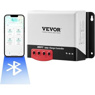 VEVOR 50A 12V 660W / 24V 1320W MPPT Solarladeregler Solarregler Solarmodul Laderegler mit TTL-Kommunikationsschnittstelle Kompatibel mit Deep-Cycle-Batterien wie AGM-, Gel-, Flut- und Lithiumbatterien VEVOR 50A 12V 660W / 24V 1320W MPPT Solarladeregler Solarregler Solarmodul Laderegler mit TTL-Kommunikationsschnittstelle Kompatibel mit Deep-Cycle-Batterien wie AGM-, Gel-, Flut- und Lithiumbatterien