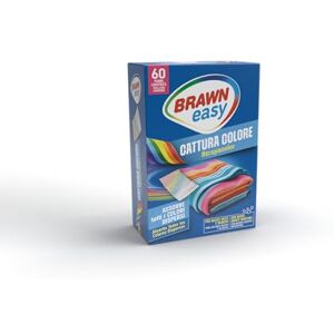 Brawn Easy Farbfänger-Tücher – für alle Arten von Wäsche – für gemischte und weiße Wäsche – nimmt alle verstreuten Farben auf – Format: 60 Tücher Brawn Easy Farbfänger-Tücher – für alle Arten von Wäsche – für gemischte und weiße Wäsche – nimmt alle verstreuten Farben auf – Format: 60 Tücher