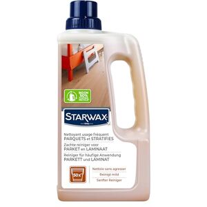 STARWAX Milder Reiniger Parkett & Laminat Reinigt, ohne zu strapazieren Erhält das natürliche Aussehen des Holzes Konzentrierte Formel Kein Nachspülen pH-neutral 1 l Bis 50 Reinigungen STARWAX Milder Reiniger Parkett & Laminat Reinigt, ohne zu strapazieren Erhält das natürliche Aussehen des Holzes Konzentrierte Formel Kein Nachspülen pH-neutral 1 l Bis 50 Reinigungen