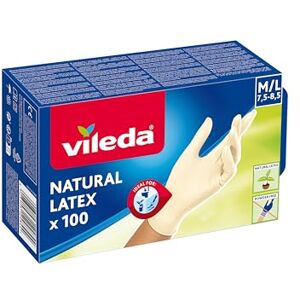 Vileda Multi Latex Einmaldhandschuhe ungepudert M/L 100er Pack Vileda Multi Latex Einmaldhandschuhe ungepudert M/L 100er Pack