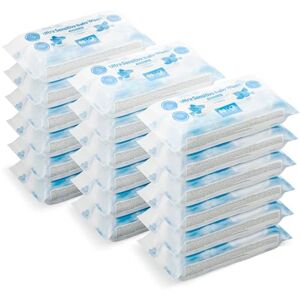 by Amazon Ultra Sensitive Babyfeuchttücher 1080 Tücher, unparfümiert, 18 Packungen à 60 Stück by Amazon Ultra Sensitive Babyfeuchttücher 1080 Tücher, unparfümiert, 18 Packungen à 60 Stück