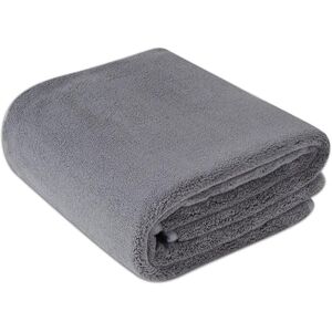 Amazon Basics Mikrofaser Autotrocknungstuch, Extra Groß 91x64cm, Schnelltrocknend, Kratzfrei, Nicht Abrasiv, Streifenfrei, Weiches Tuch für Fahrzeug Außen Glas Fenster, Grau Amazon Basics Mikrofaser Autotrocknungstuch, Extra Groß 91x64cm, Schnelltrocknend, Kratzfrei, Nicht Abrasiv, Streifenfrei, Weiches Tuch für Fahrzeug Außen Glas Fenster, Grau